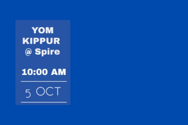 Yom Kippur @ Spire and Zoom