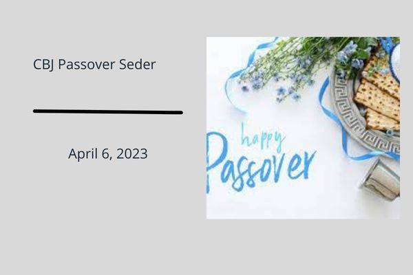 CBJ Passover Community Seder