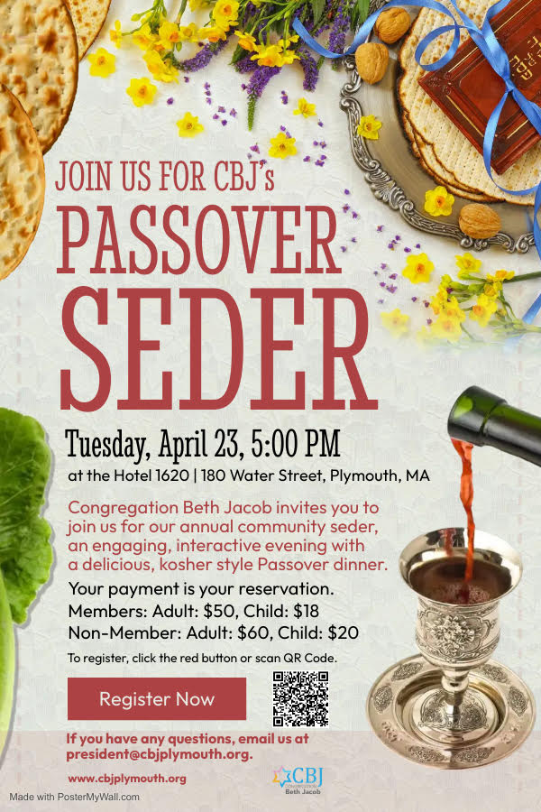 CBJ's Community Passover Seder