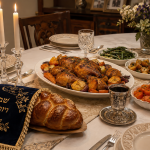 Erev Shabbat Elul Service with Traditional Shabbat Dinner and Honoring Max Woods Becoming a Bar Mitzvah - In Person and Zoom